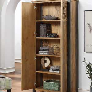Urban Elegance - Reclaimed Living Room Storage Cabinet - 2