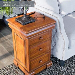 La Reine Bedside Cabinet with Four Drawers - 1