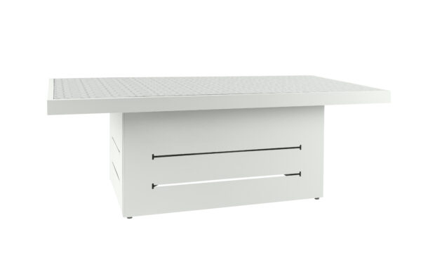 Del Mar Coffee Table - White Patterned - 1